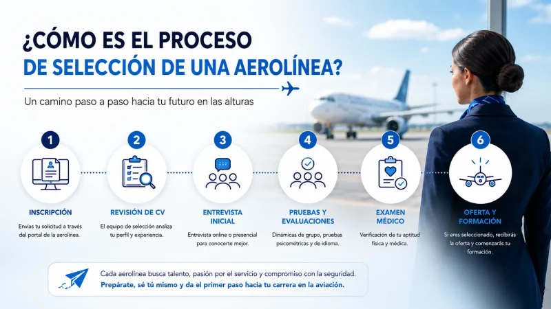 Piloto en entrevista proceso de selección aerolínea — BCN Sim Center Barcelona