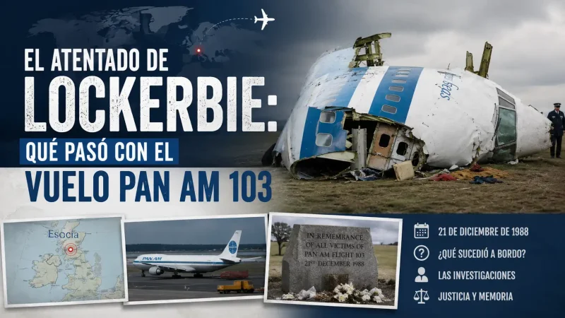 Restos del Boeing 747 de Pan Am en el campo de Lockerbie, Escocia, diciembre 1988 — atentado de Lockerbie vuelo Pan Am 103 — BCN Sim Center