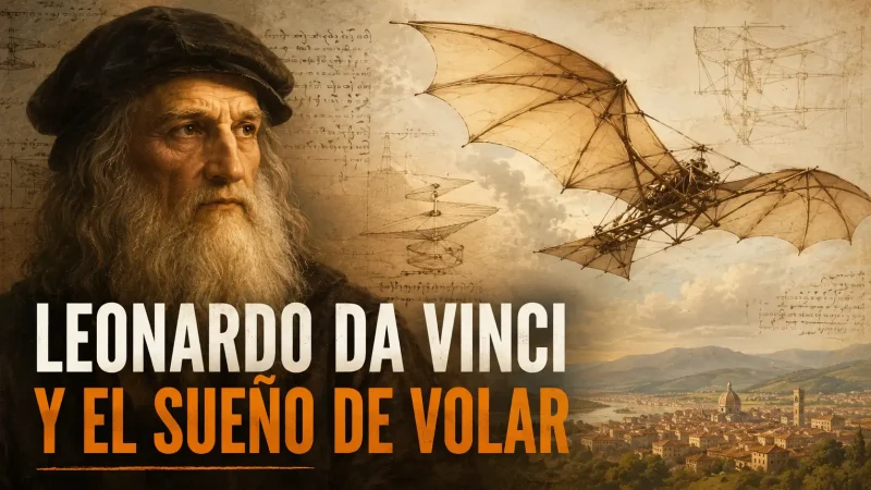 Ilustración del ornitóptero de Leonardo da Vinci basada en sus dibujos del Manuscrito B — Leonardo da Vinci vuelo ornitóptero diseño — BCN Sim Center